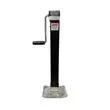Weld-on pipe mount square jack